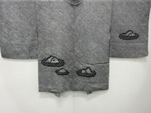 未使用品　本総絞り　庭園模様　絵羽織